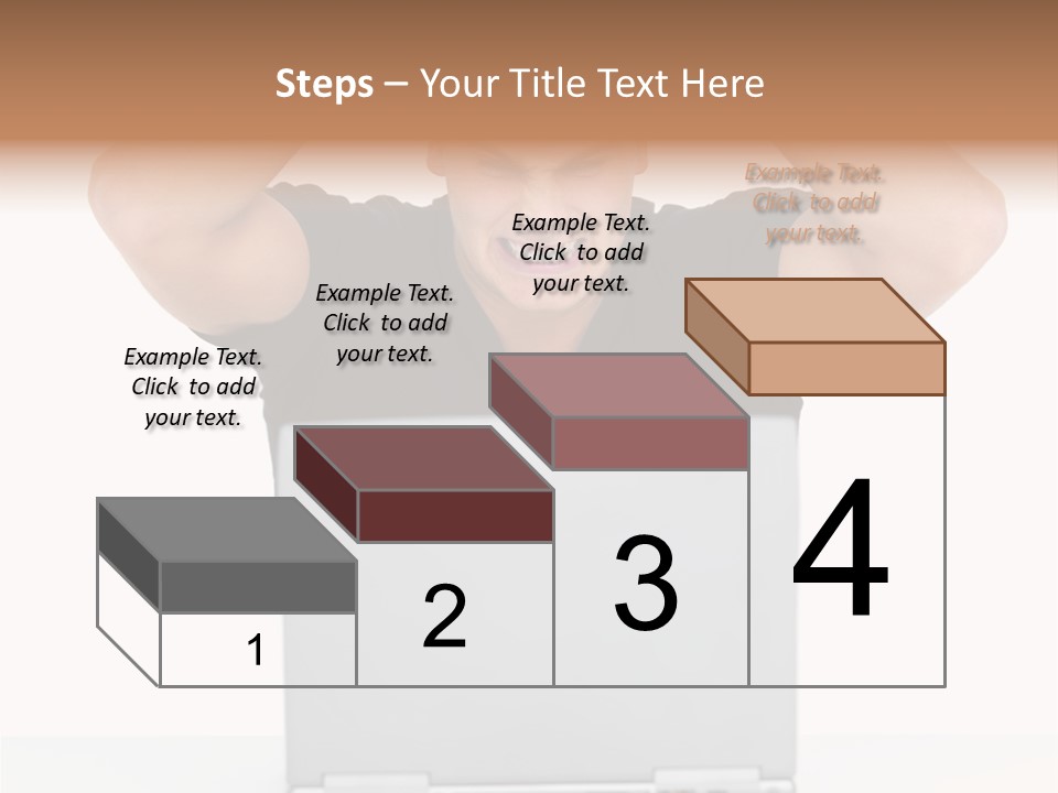 Vegetarian Shelled Rice PowerPoint Template