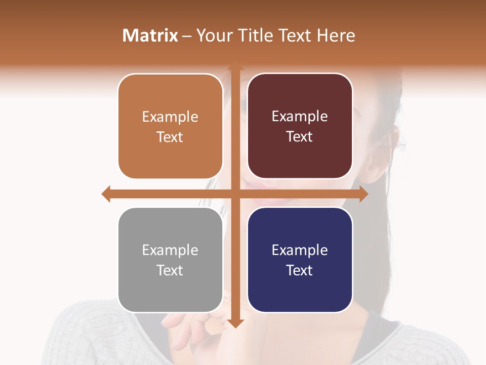 Blurry Club Texture PowerPoint Template