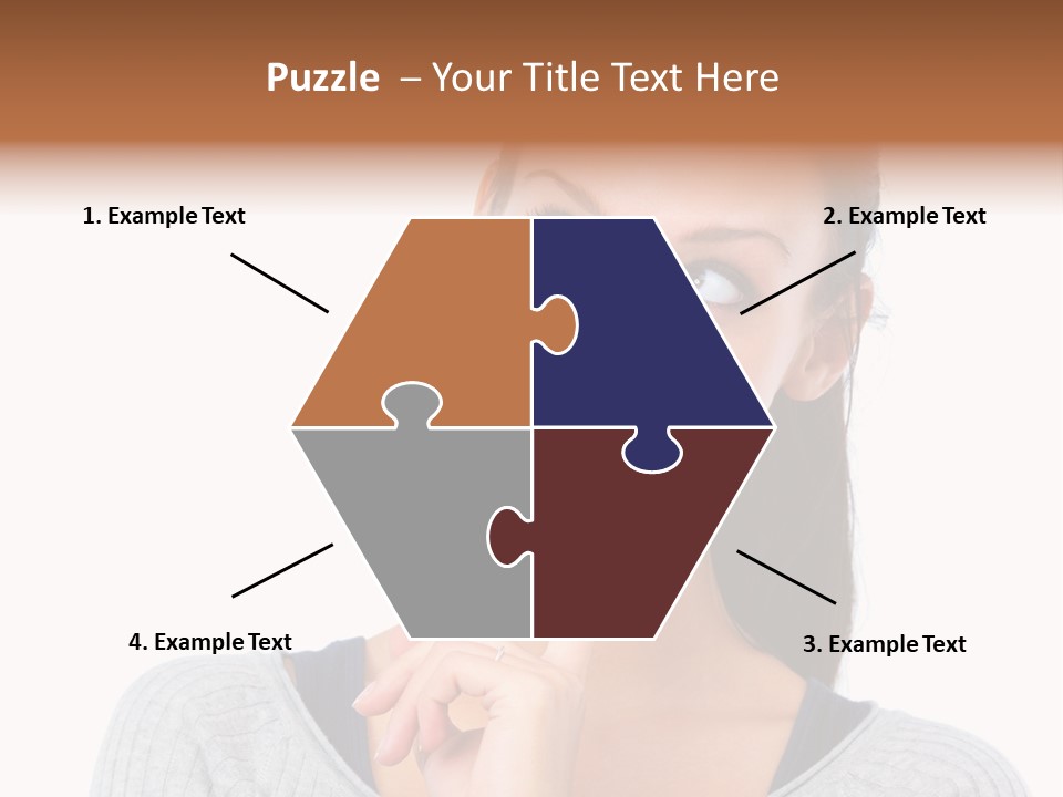 Blurry Club Texture PowerPoint Template