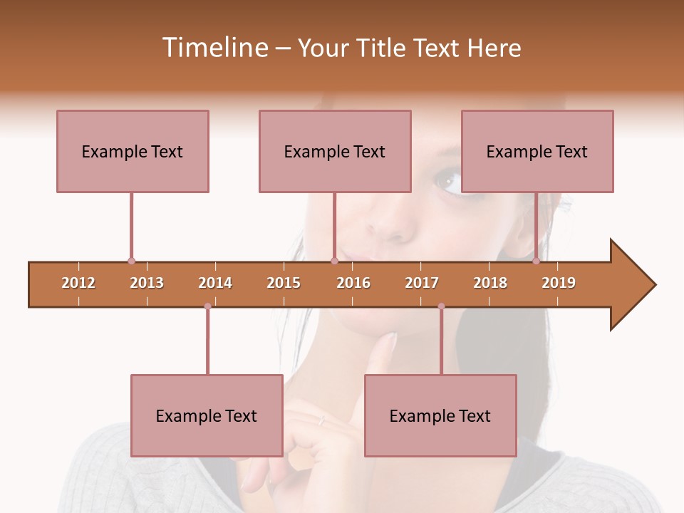 Blurry Club Texture PowerPoint Template