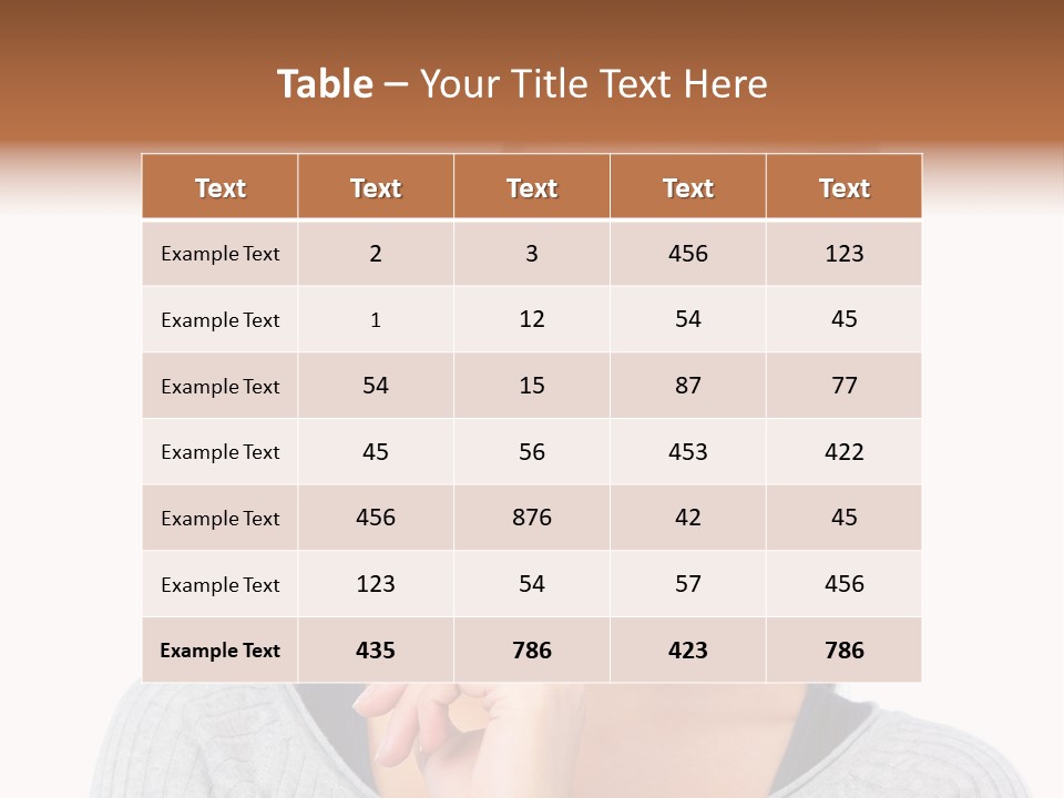 Blurry Club Texture PowerPoint Template