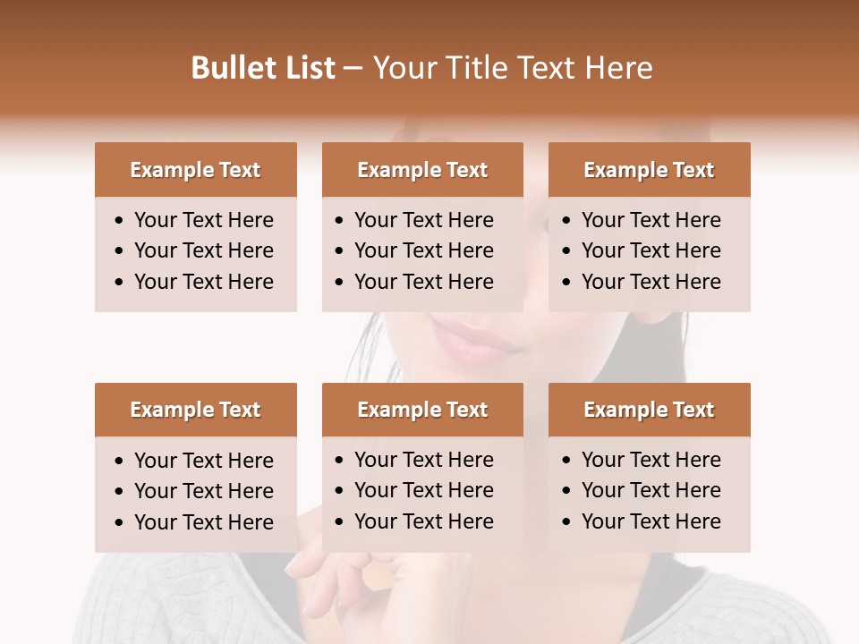 Blurry Club Texture PowerPoint Template