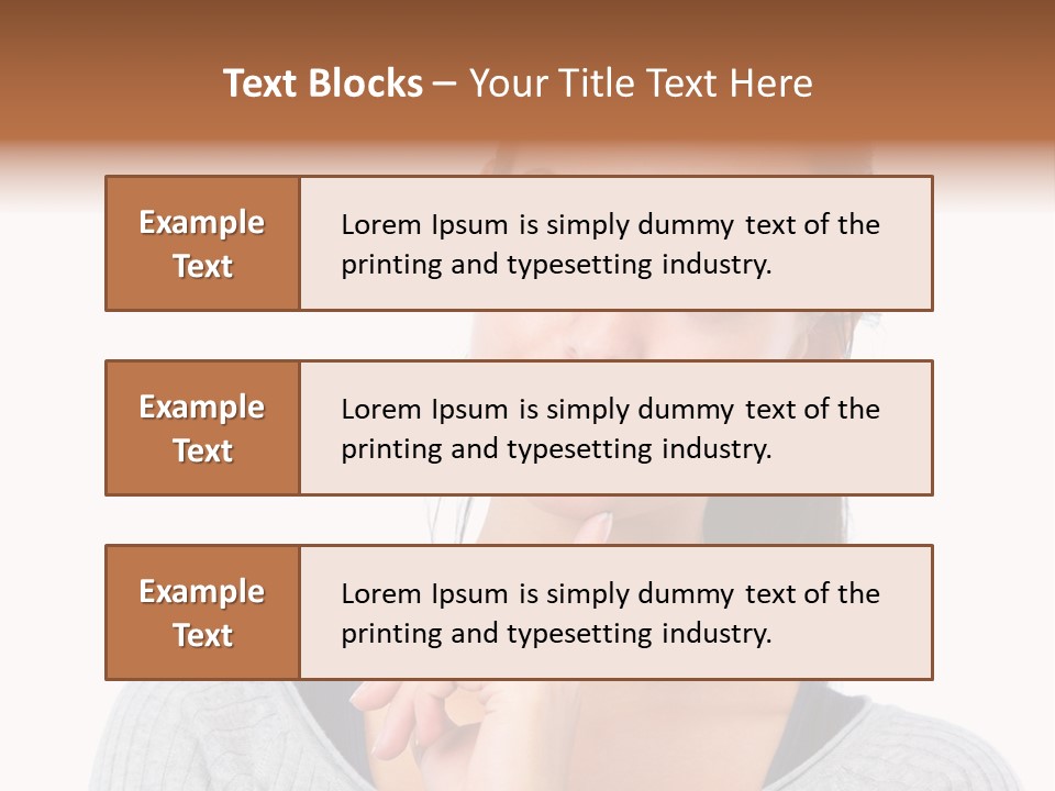 Blurry Club Texture PowerPoint Template