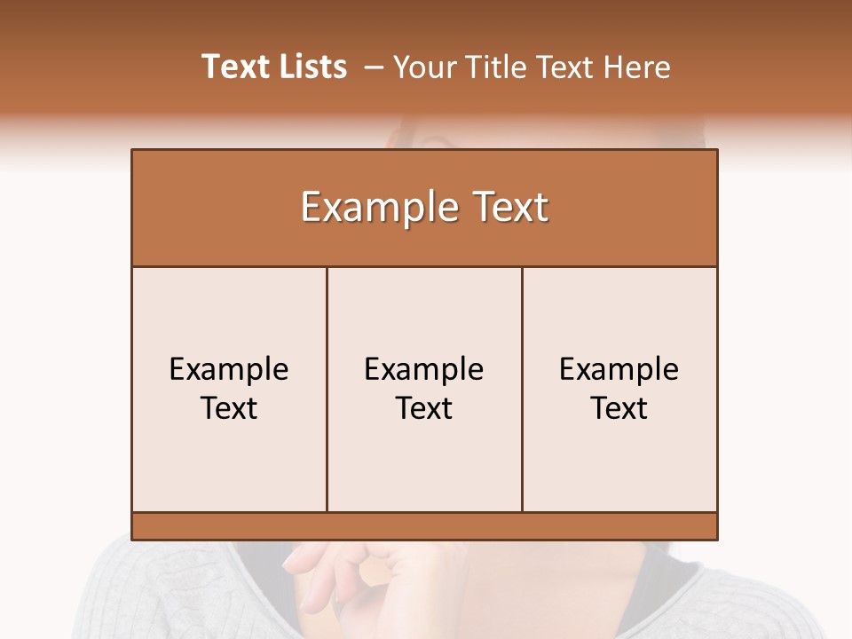 Blurry Club Texture PowerPoint Template