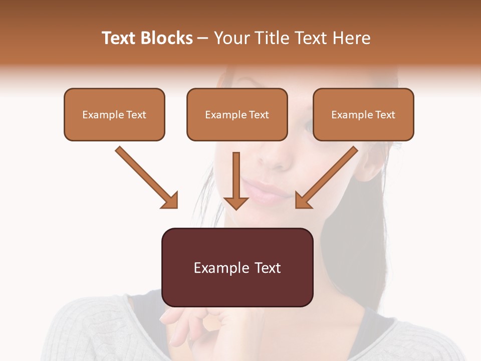 Blurry Club Texture PowerPoint Template