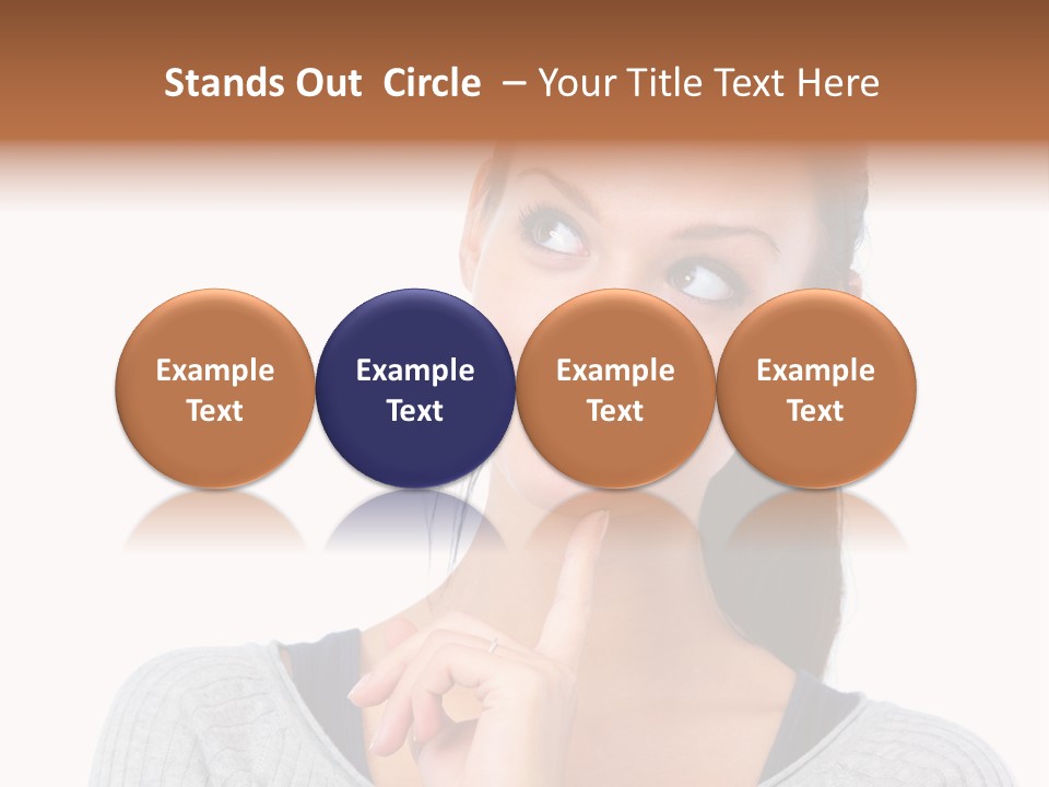 Blurry Club Texture PowerPoint Template