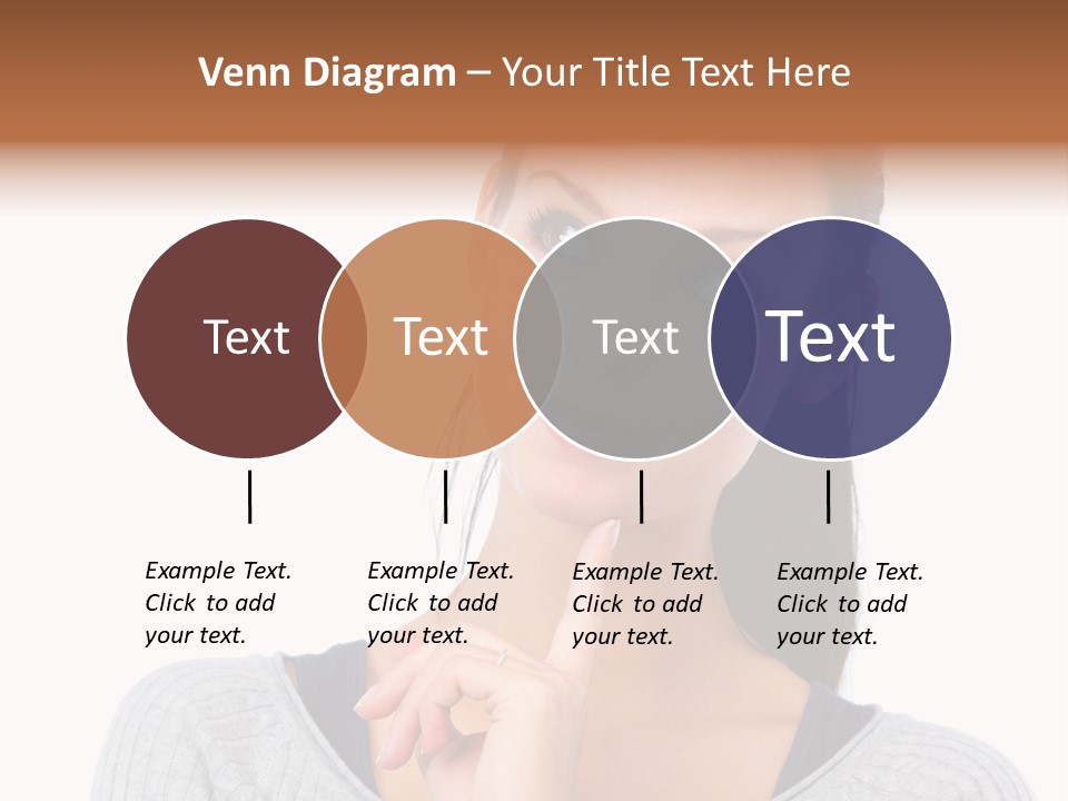 Blurry Club Texture PowerPoint Template