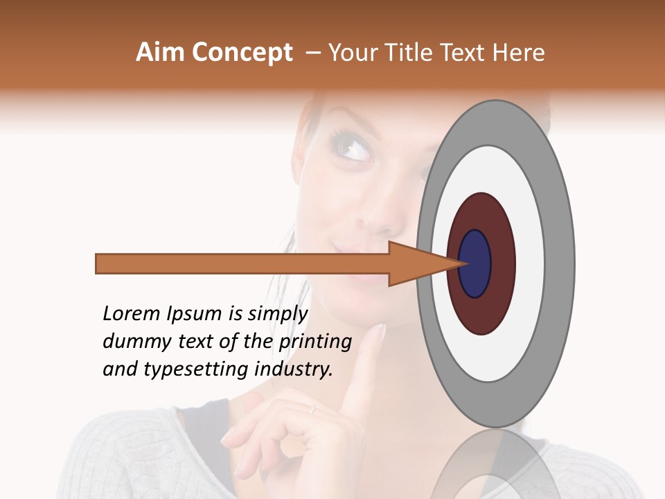 Blurry Club Texture PowerPoint Template