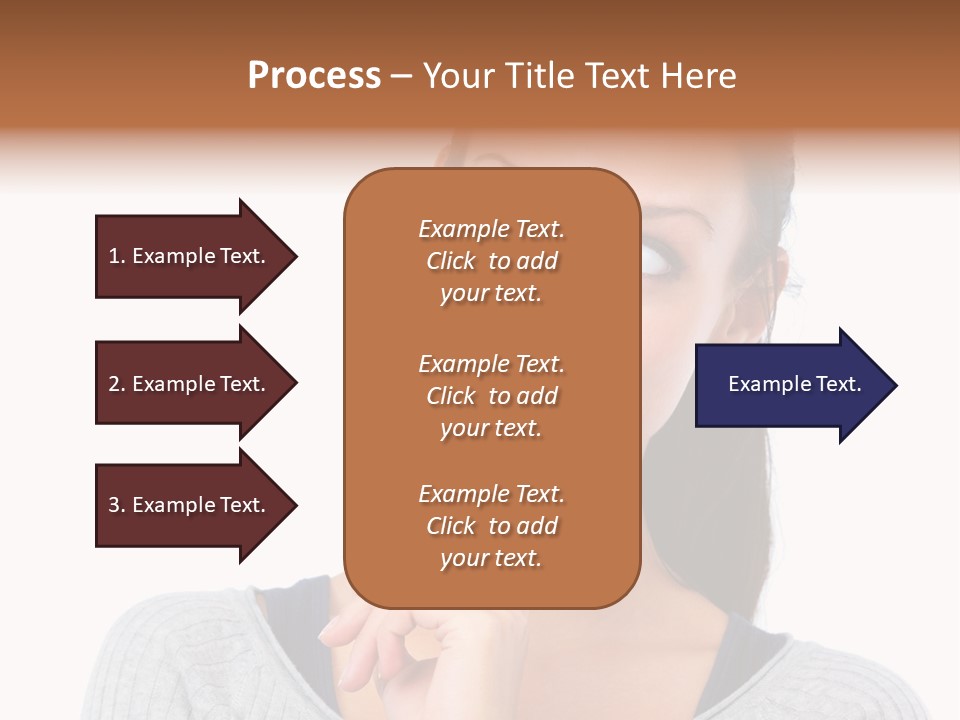 Blurry Club Texture PowerPoint Template