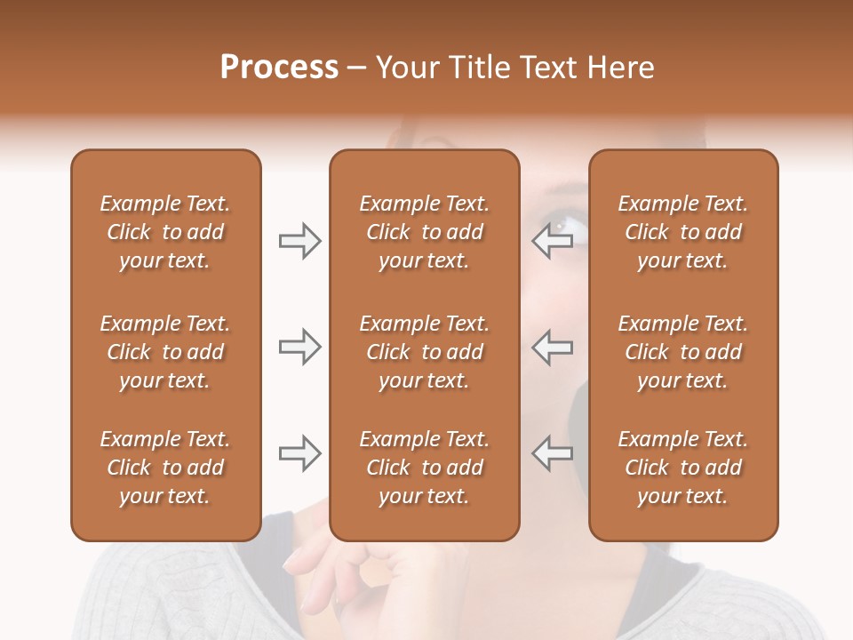 Blurry Club Texture PowerPoint Template