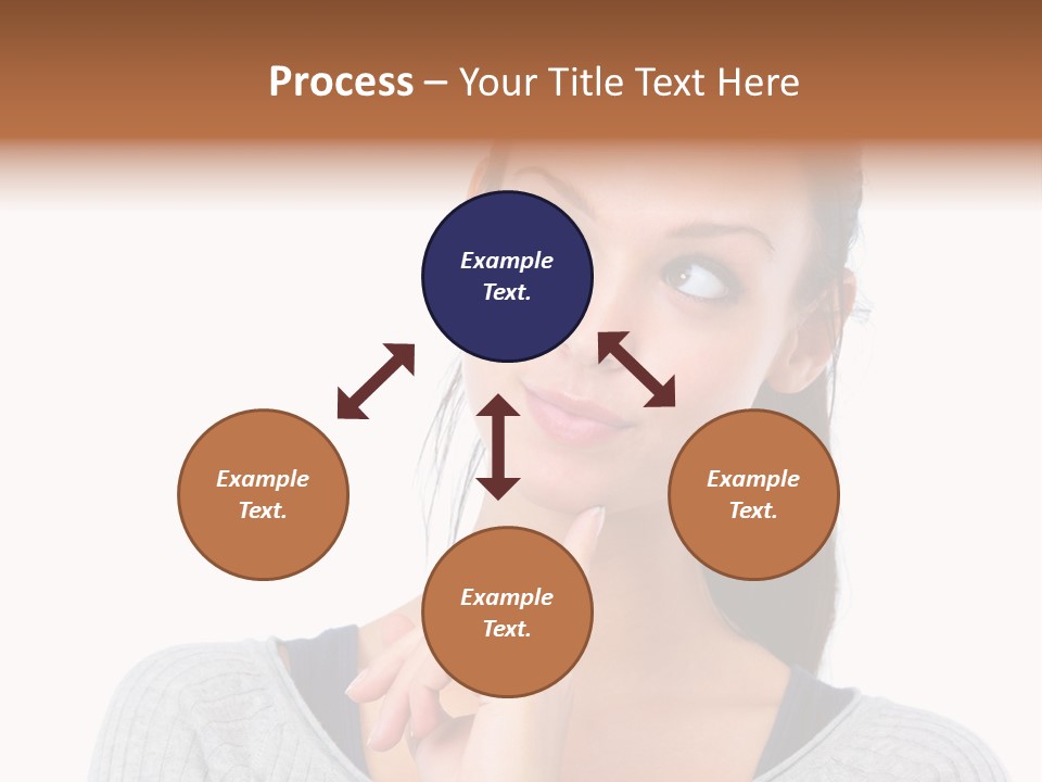 Blurry Club Texture PowerPoint Template