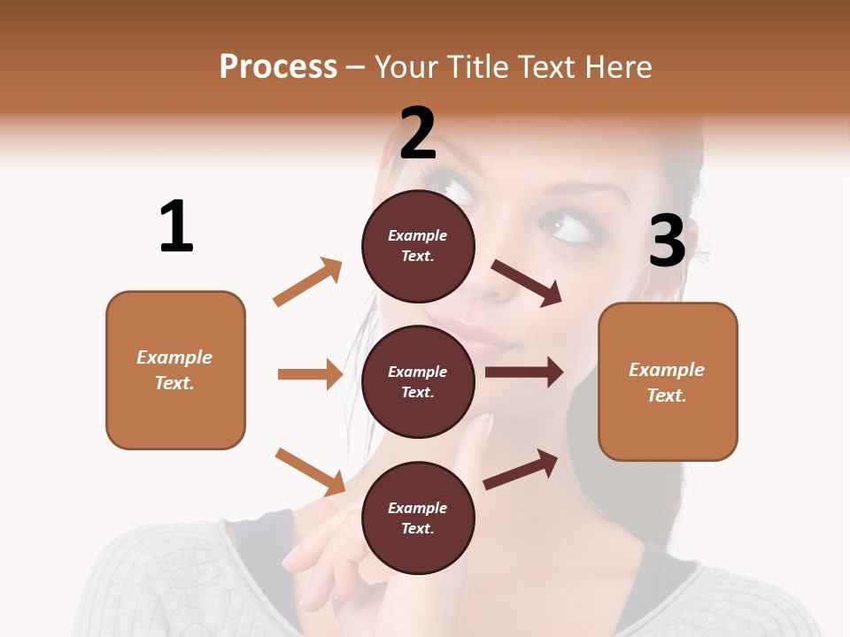 Blurry Club Texture PowerPoint Template