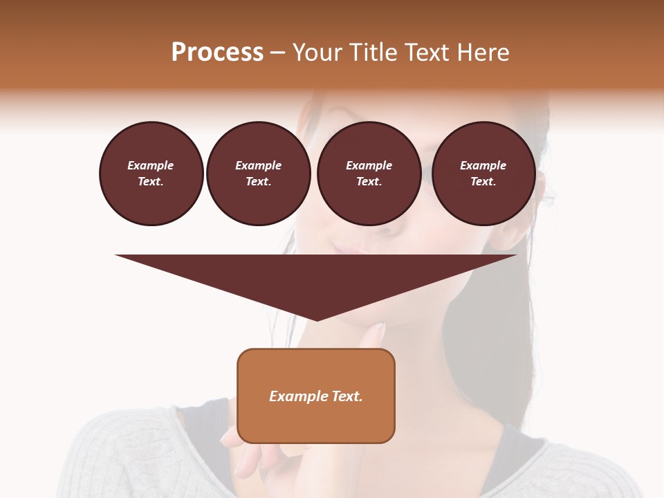 Blurry Club Texture PowerPoint Template