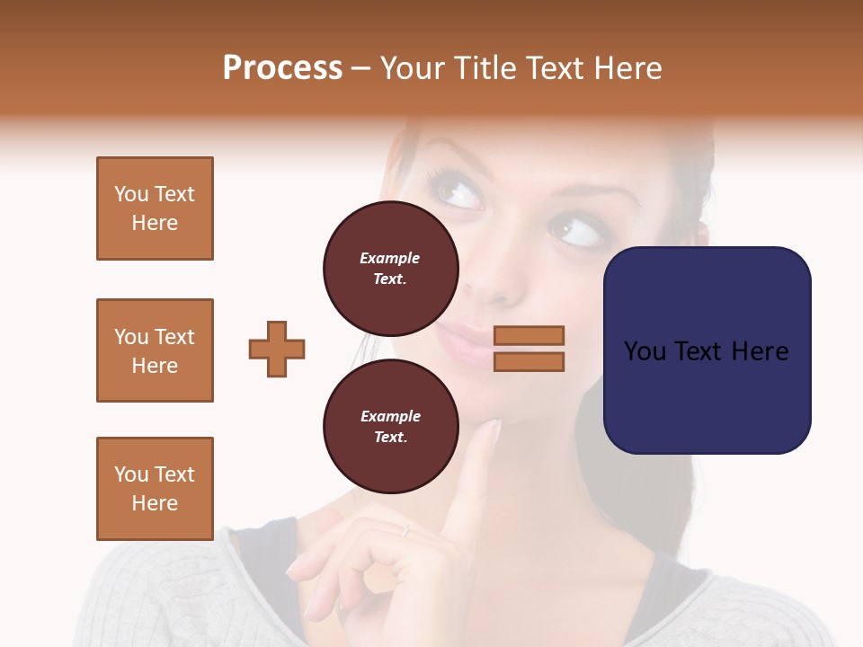 Blurry Club Texture PowerPoint Template