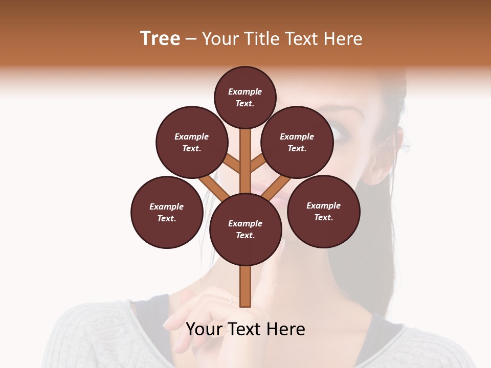 Blurry Club Texture PowerPoint Template