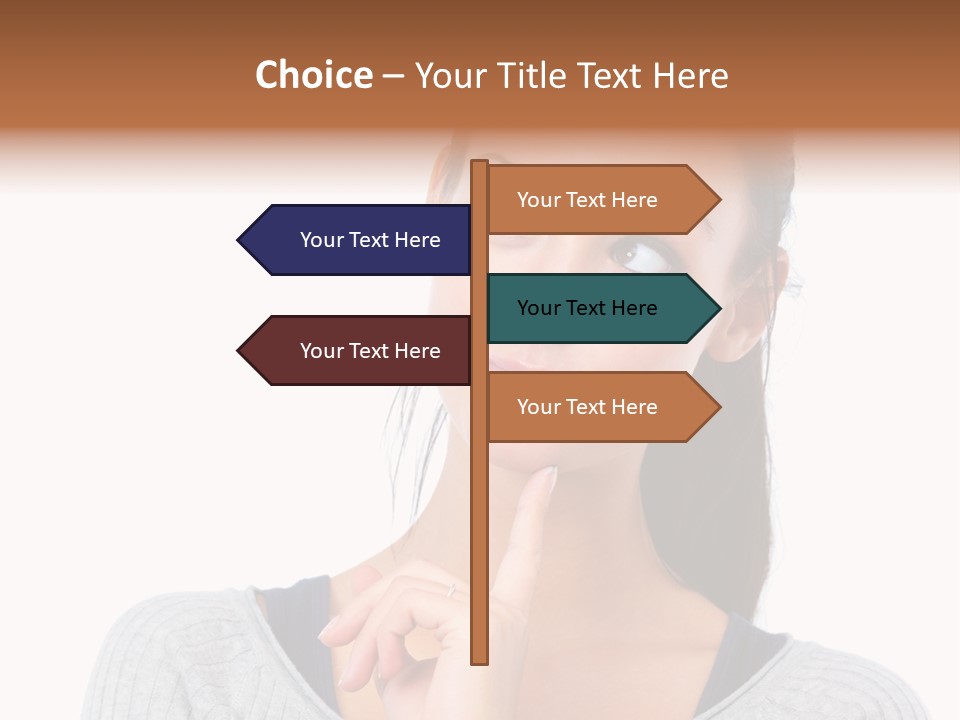 Blurry Club Texture PowerPoint Template