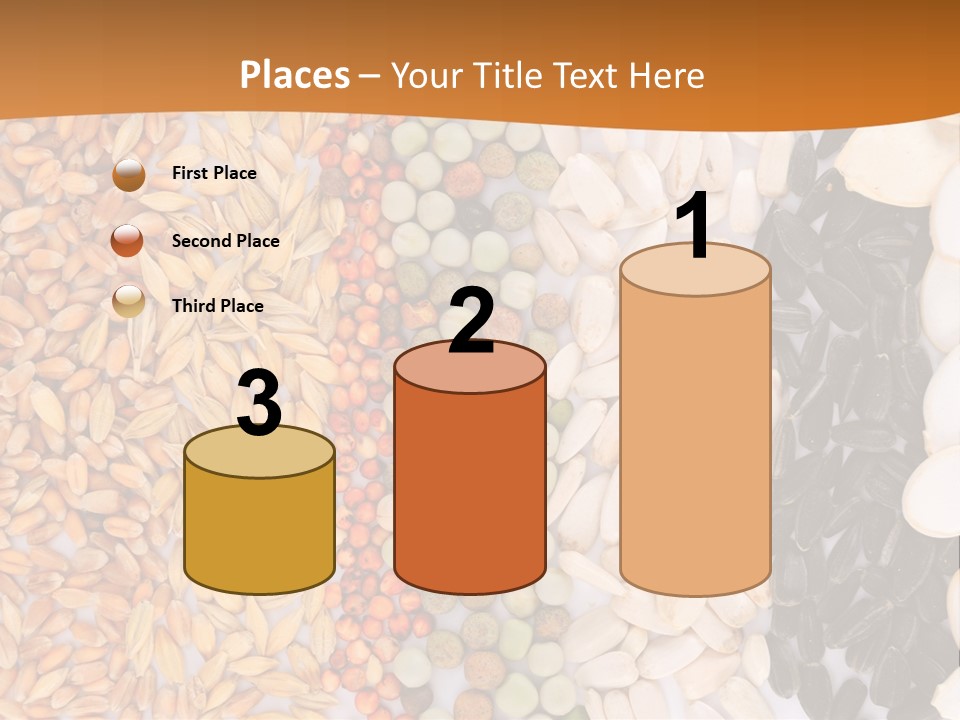 Stalk Slice Straw PowerPoint Template