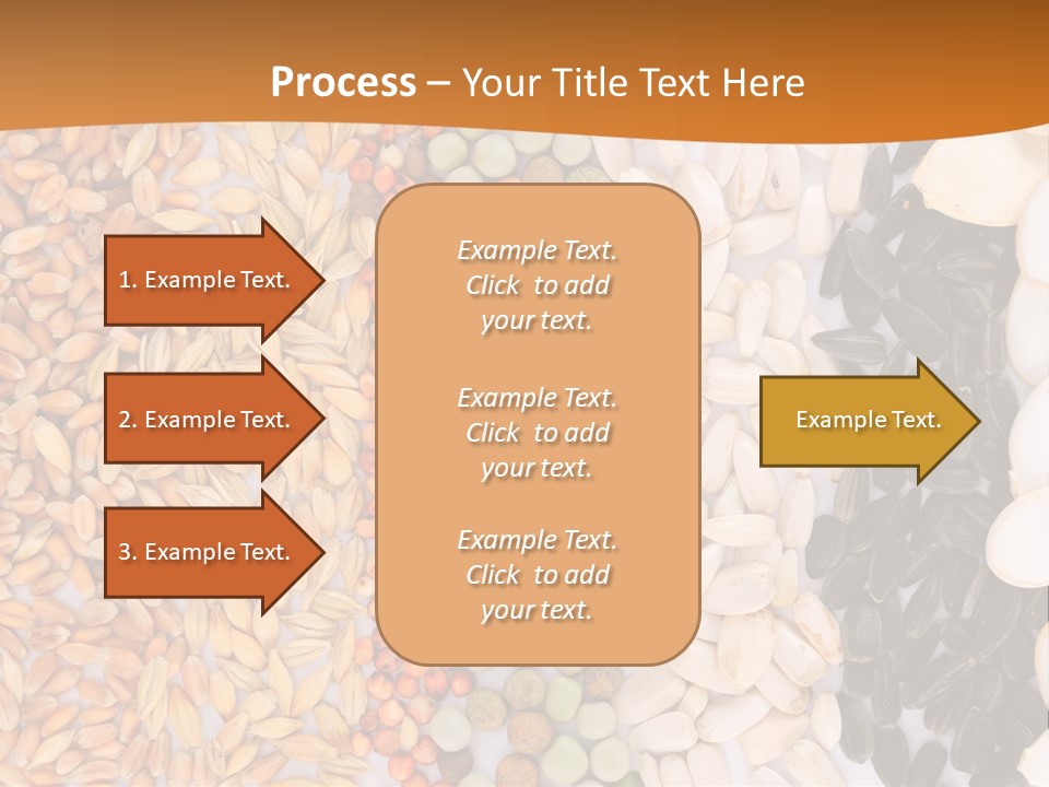 Stalk Slice Straw PowerPoint Template