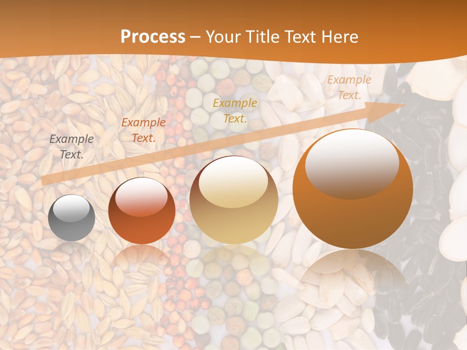 Stalk Slice Straw PowerPoint Template