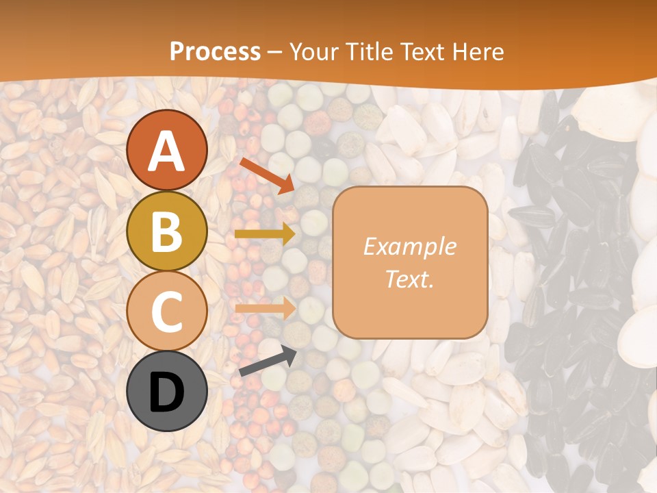 Stalk Slice Straw PowerPoint Template
