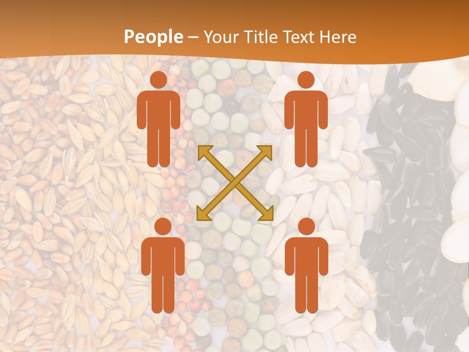 Stalk Slice Straw PowerPoint Template