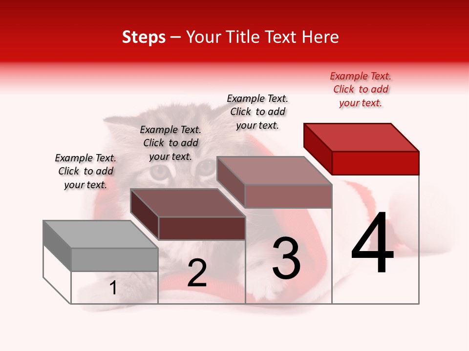 Gifts Hat Fur PowerPoint Template