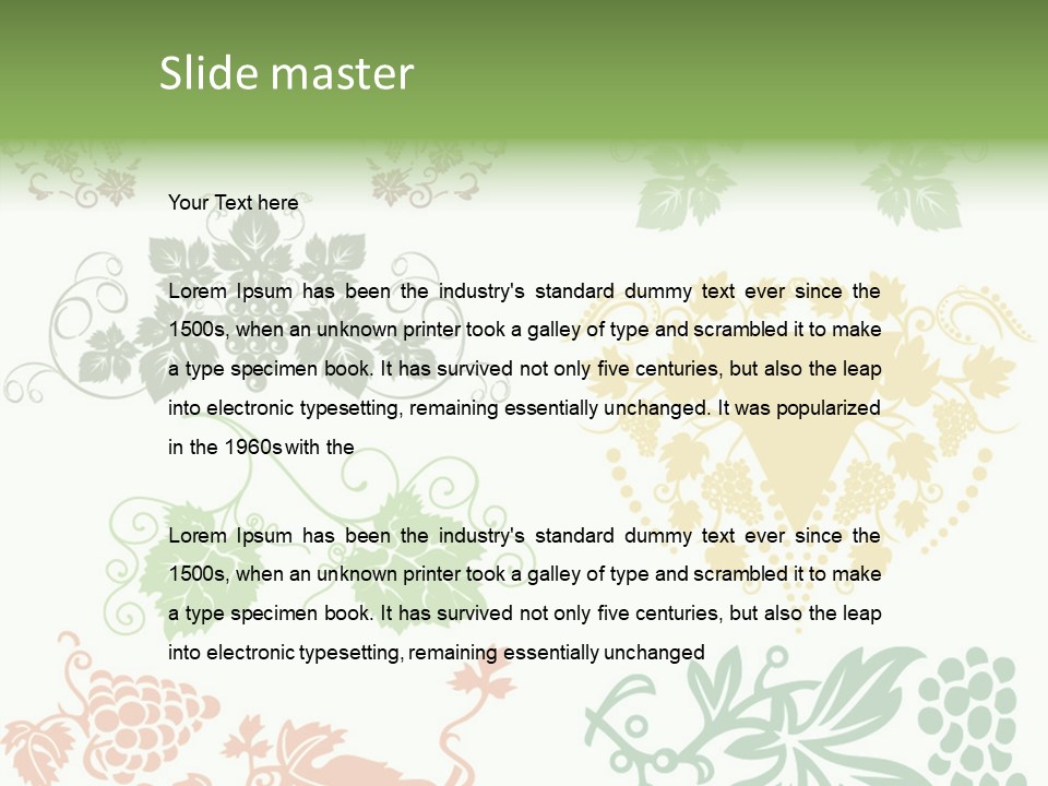 Symbol Creative Element PowerPoint Template