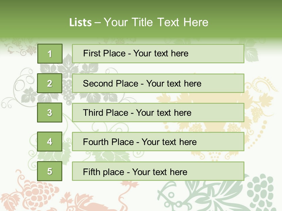Symbol Creative Element PowerPoint Template