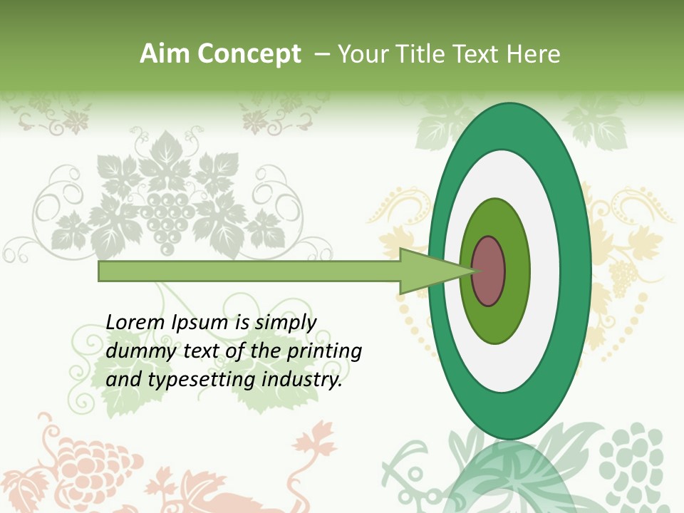 Symbol Creative Element PowerPoint Template