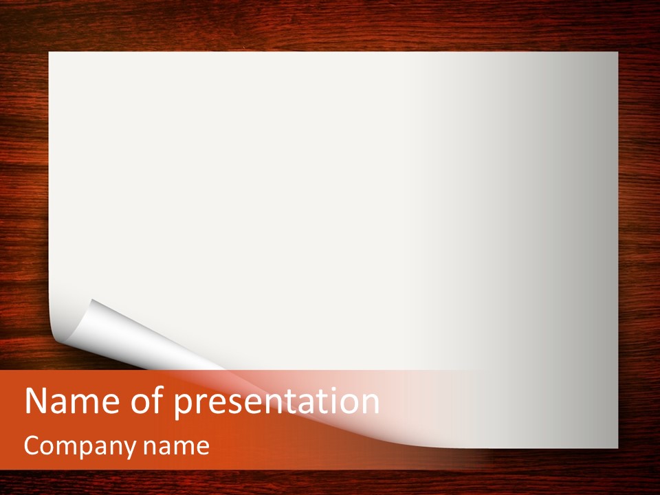 Rough Design Write PowerPoint Template