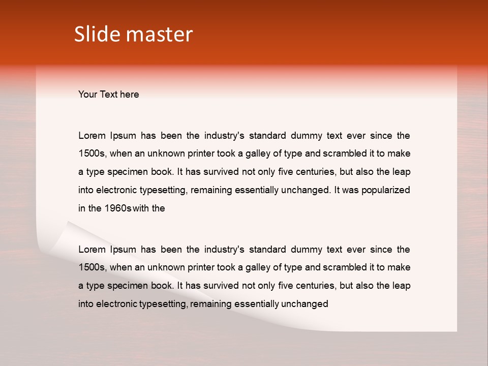 Rough Design Write PowerPoint Template