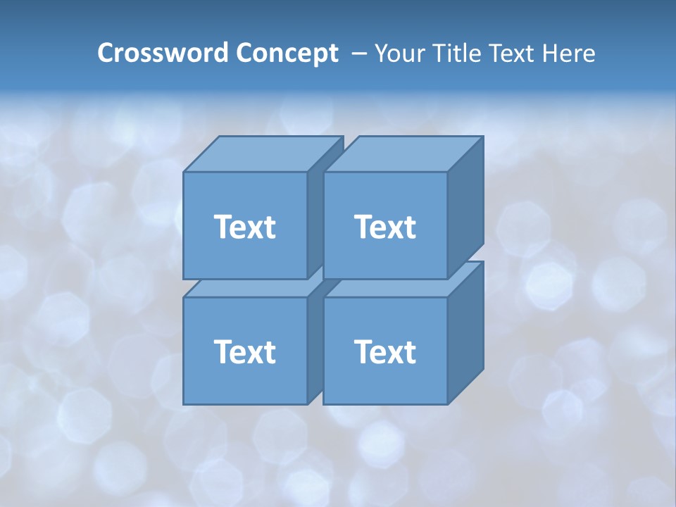 Blurry Club Texture PowerPoint Template