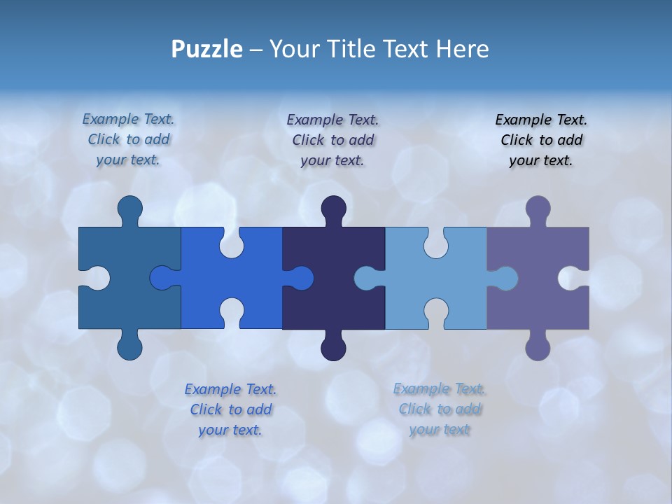 Blurry Club Texture PowerPoint Template