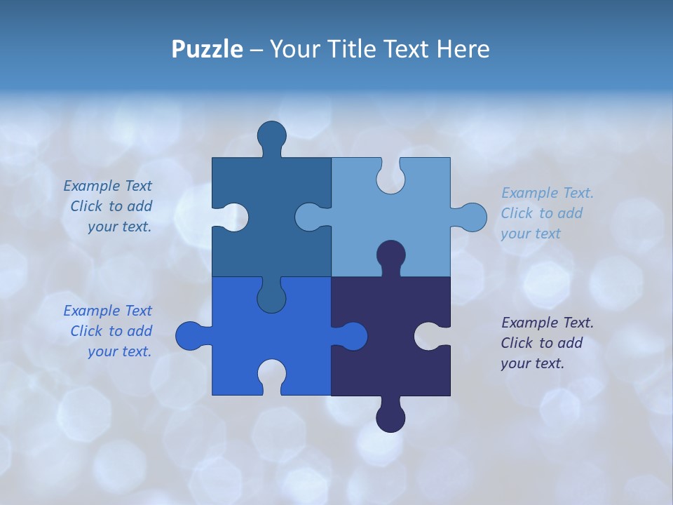 Blurry Club Texture PowerPoint Template