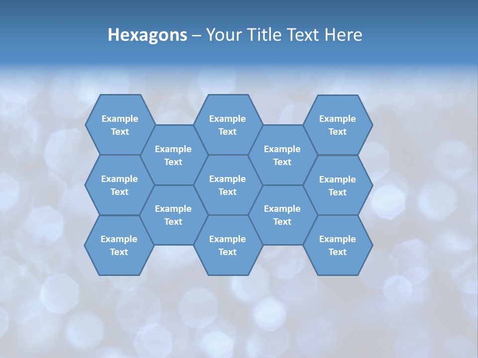 Blurry Club Texture PowerPoint Template