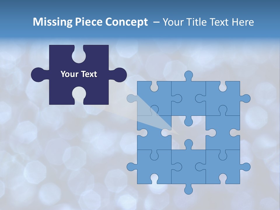 Blurry Club Texture PowerPoint Template