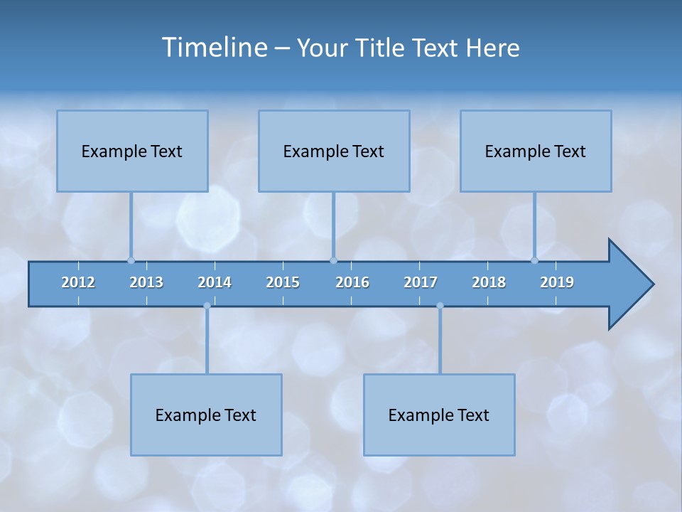 Blurry Club Texture PowerPoint Template