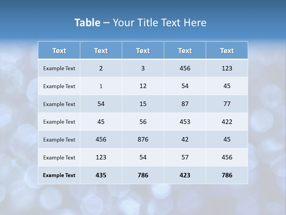 Blurry Club Texture PowerPoint Template