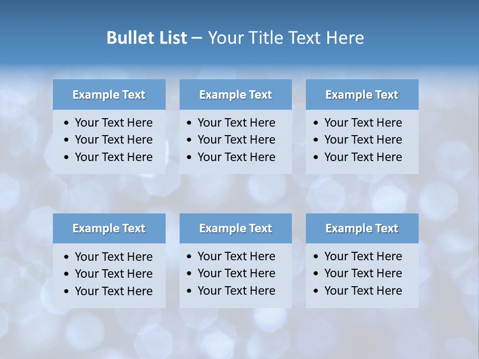 Blurry Club Texture PowerPoint Template