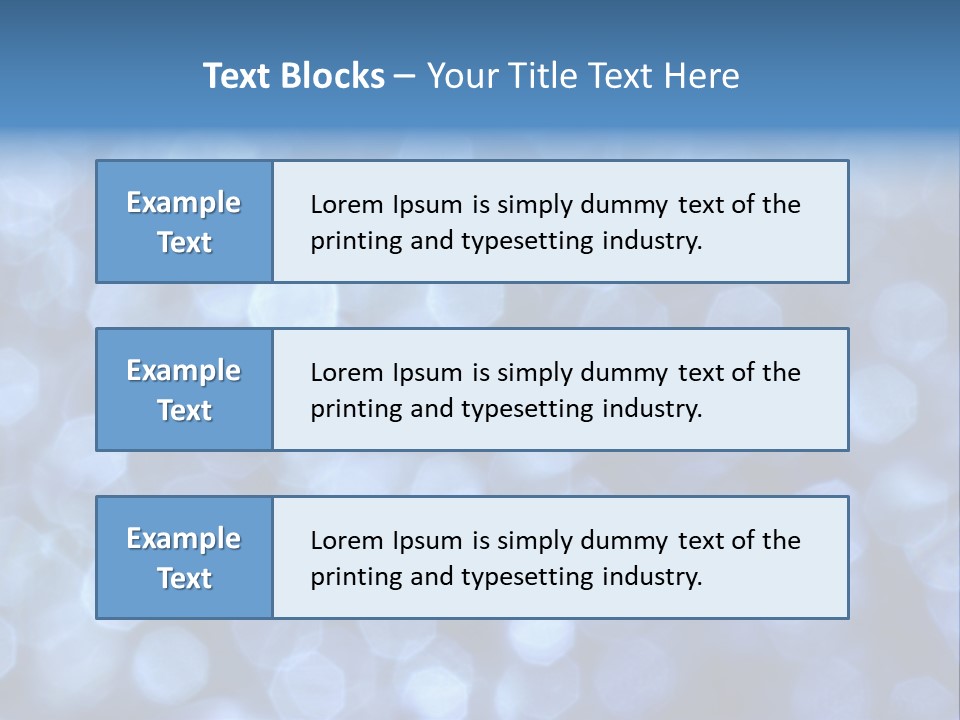 Blurry Club Texture PowerPoint Template