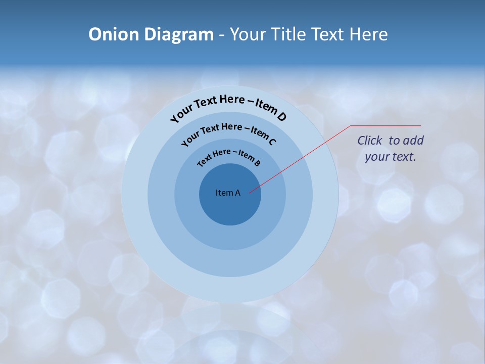 Blurry Club Texture PowerPoint Template