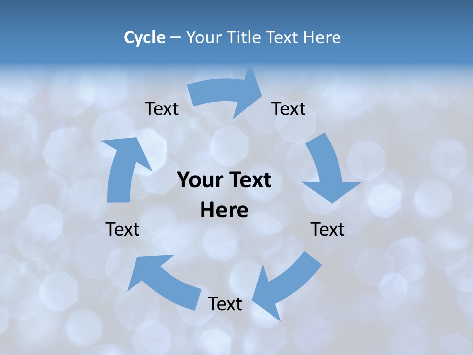 Blurry Club Texture PowerPoint Template