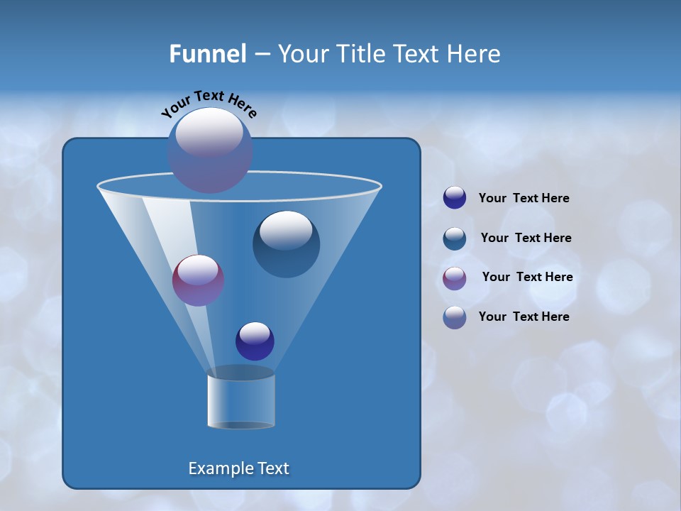 Blurry Club Texture PowerPoint Template