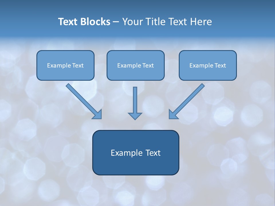 Blurry Club Texture PowerPoint Template