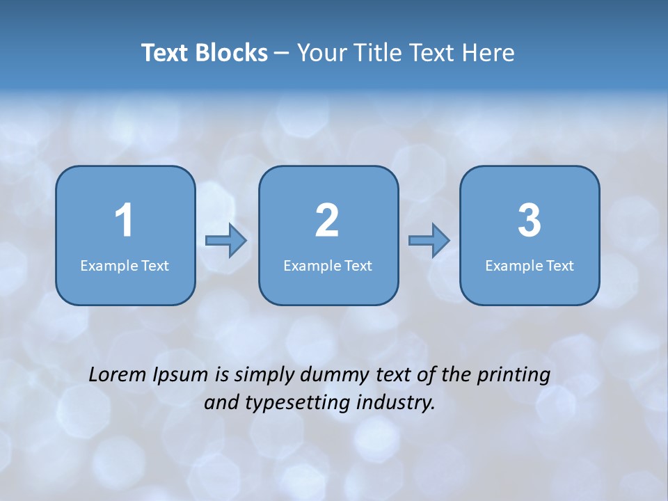 Blurry Club Texture PowerPoint Template