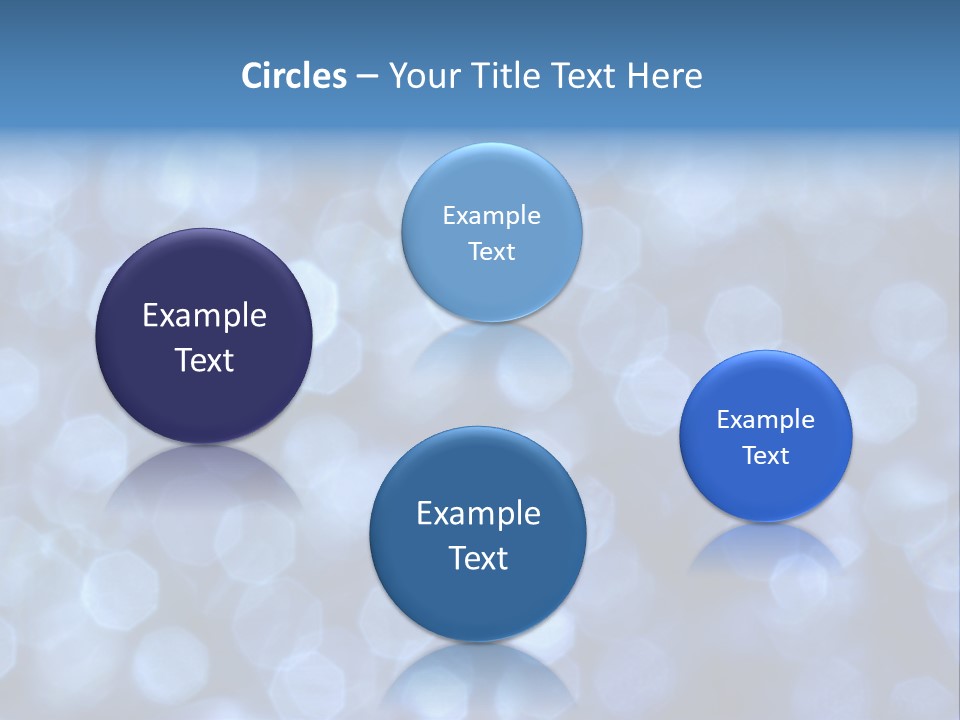Blurry Club Texture PowerPoint Template