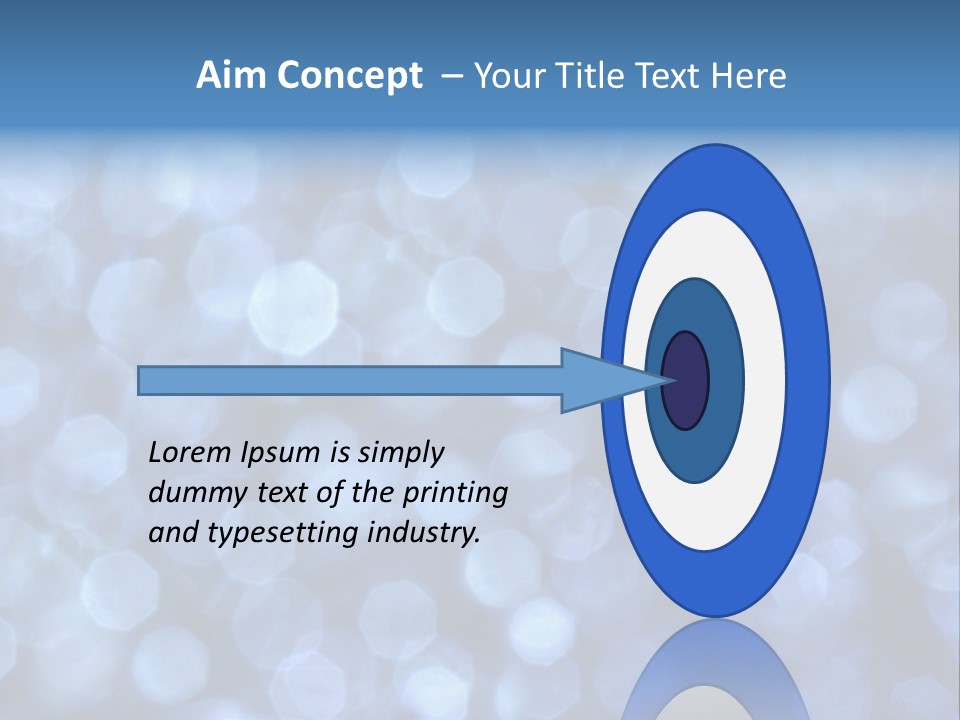 Blurry Club Texture PowerPoint Template