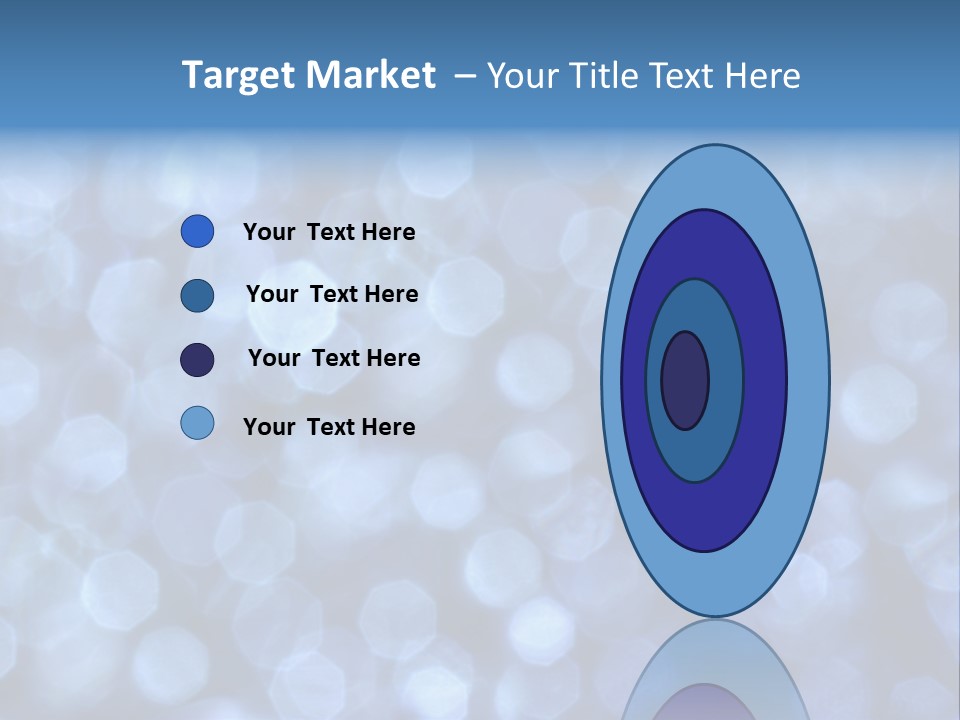 Blurry Club Texture PowerPoint Template