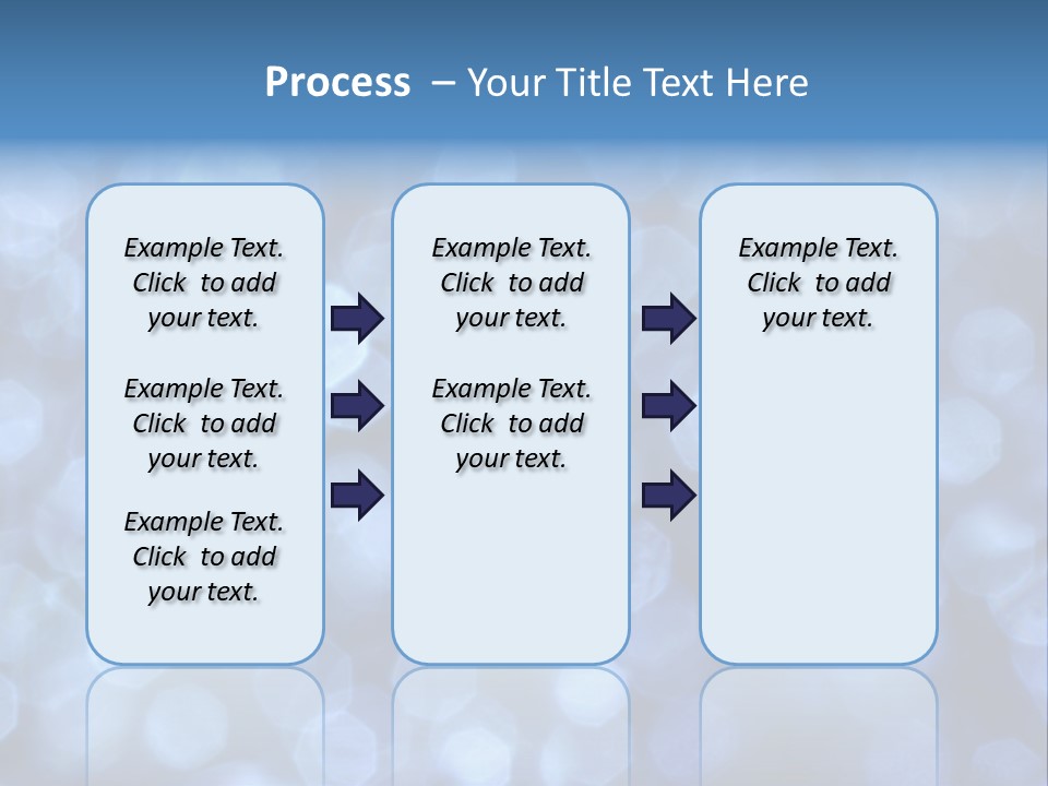 Blurry Club Texture PowerPoint Template