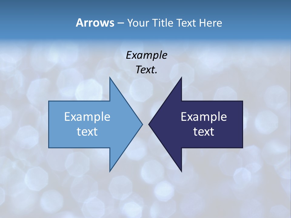 Blurry Club Texture PowerPoint Template